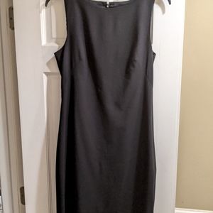 Theory sleeveless fitted dress